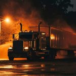 truck construction lights